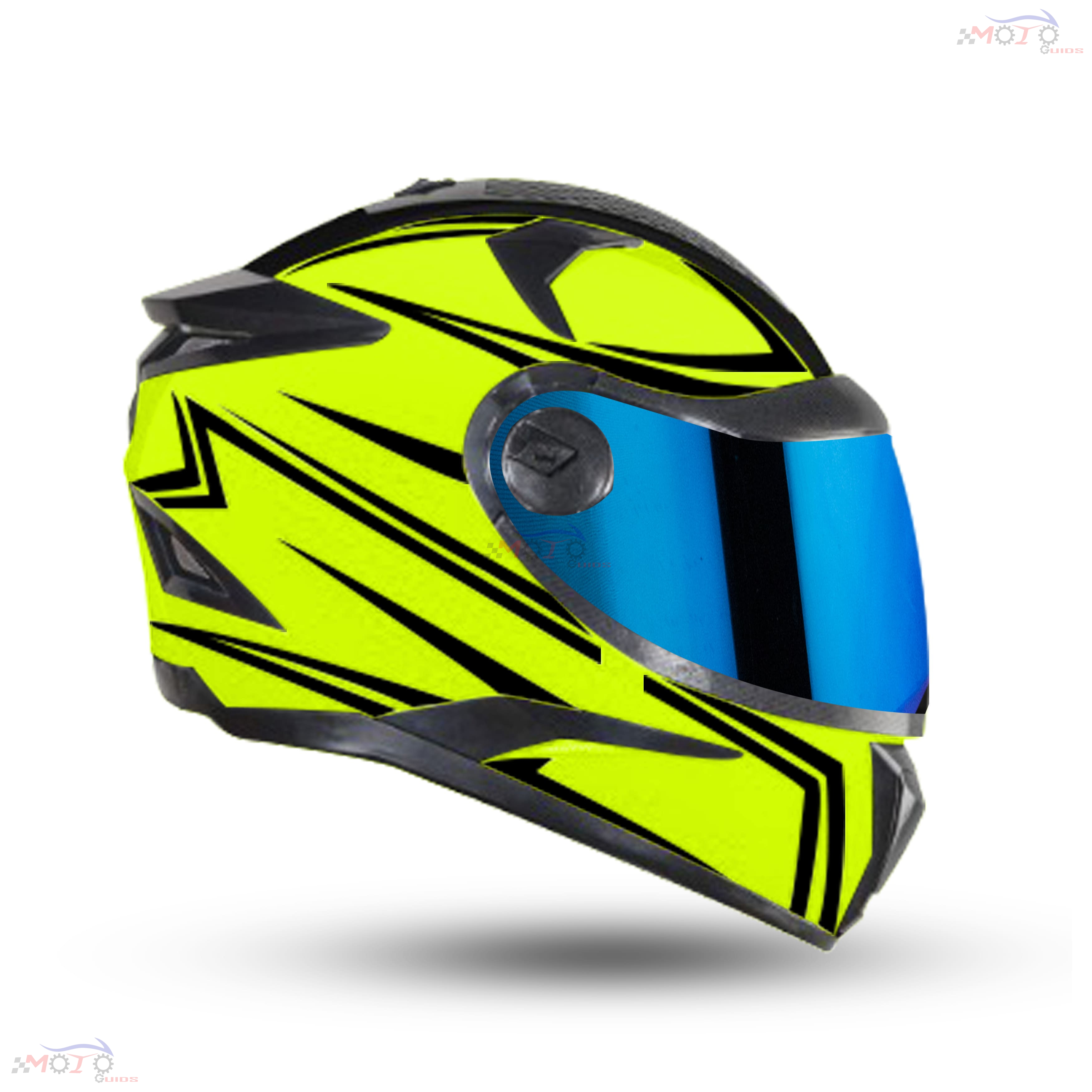 17 ROBOT REFLECTIVE  (FITTED WITH CLEAR VISOR EXTRA BLUE CHROME VISOR FREE)